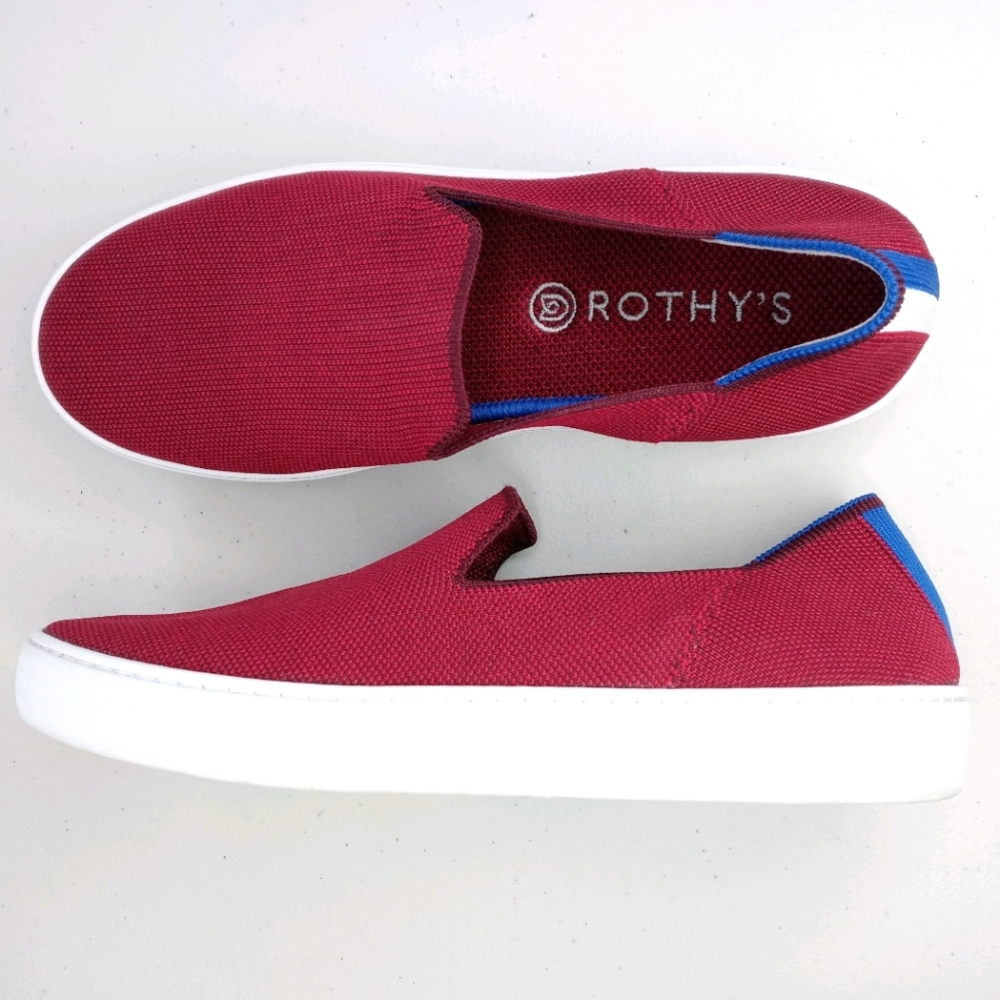 Rothy's Retired Garnet Slip-On Sneakers